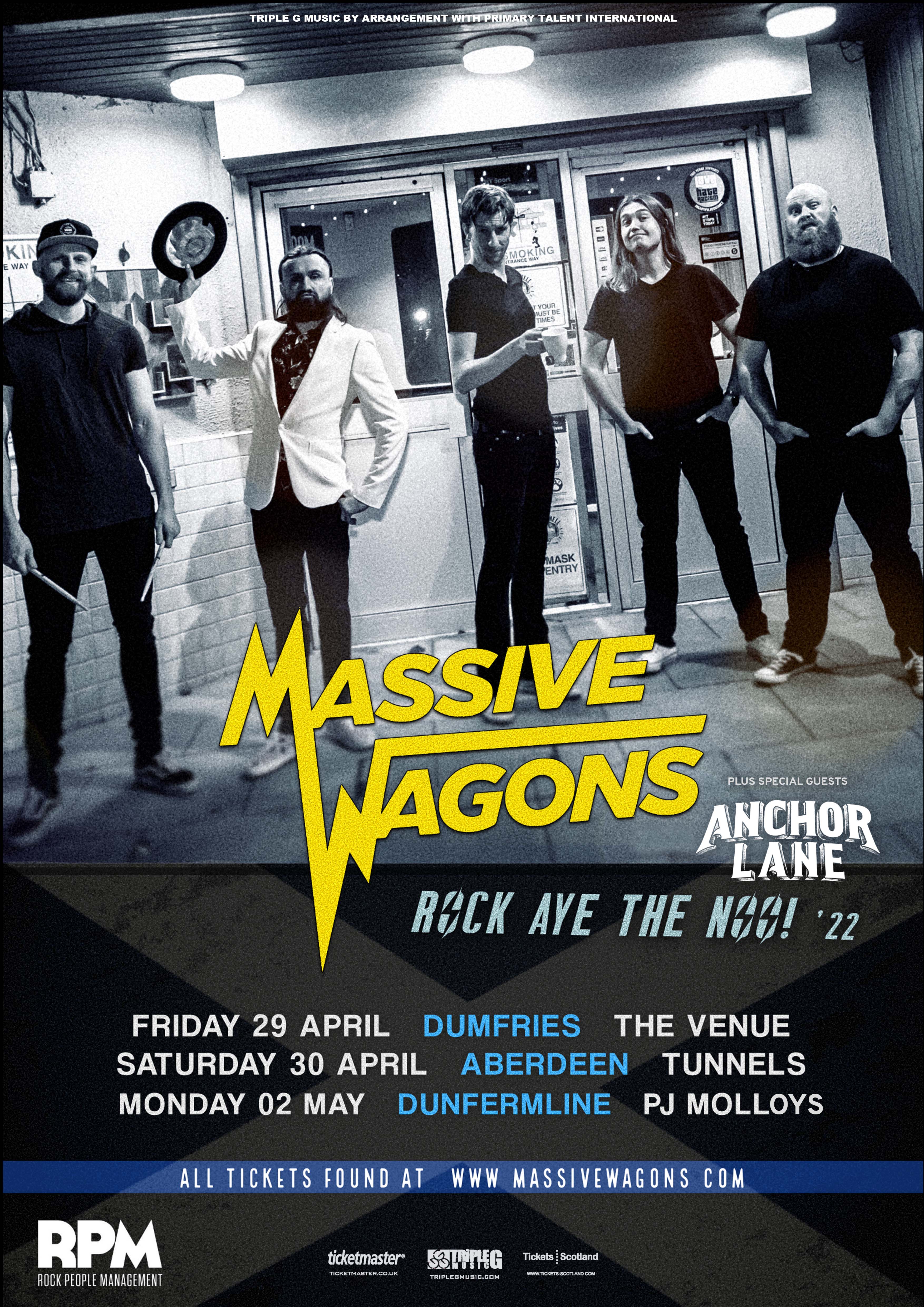 ANCHOR LANE ANNOUNCED AS SPECIAL GUESTS TO MASSIVE WAGONS