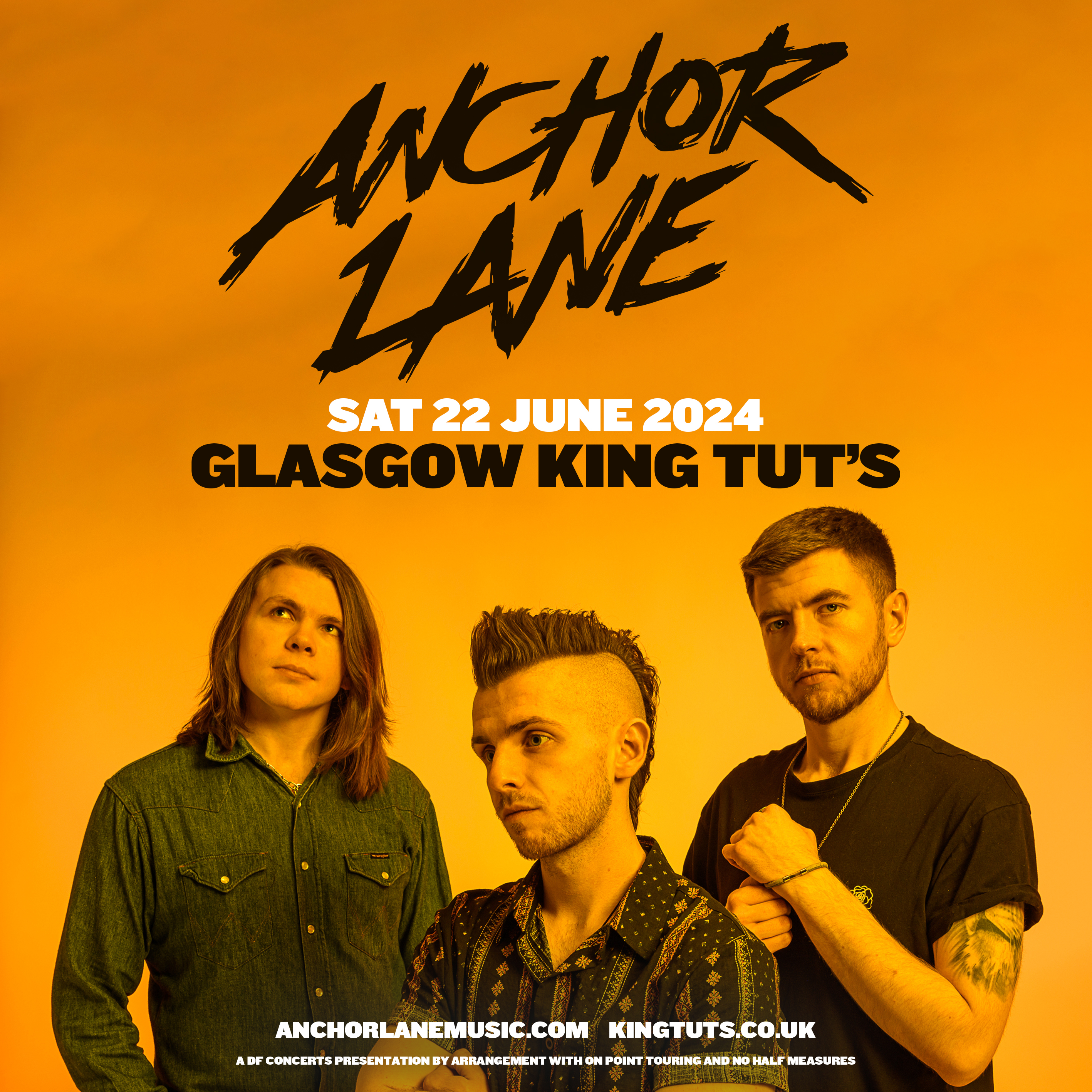 Anchor Lane to Headline King Tut’s Glasgow